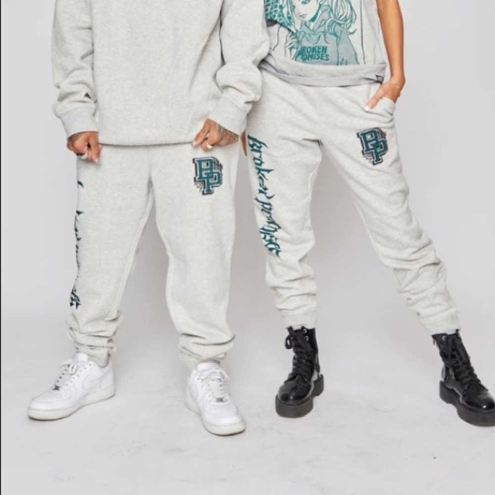 Broken Promises Poor Sport Unisex Sweatpants size S-M